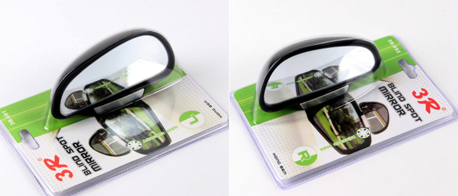 Motors Fixer Car Blind Spot Mirror – 360° Adjustable Rearview Safety Mirror with Strong 3M Adhesive