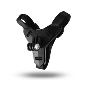 Motorcycle Helmet Chin Bracket – Compatible with DJI Hero 7/6/5 Action Cameras, ABS & Silicone Material