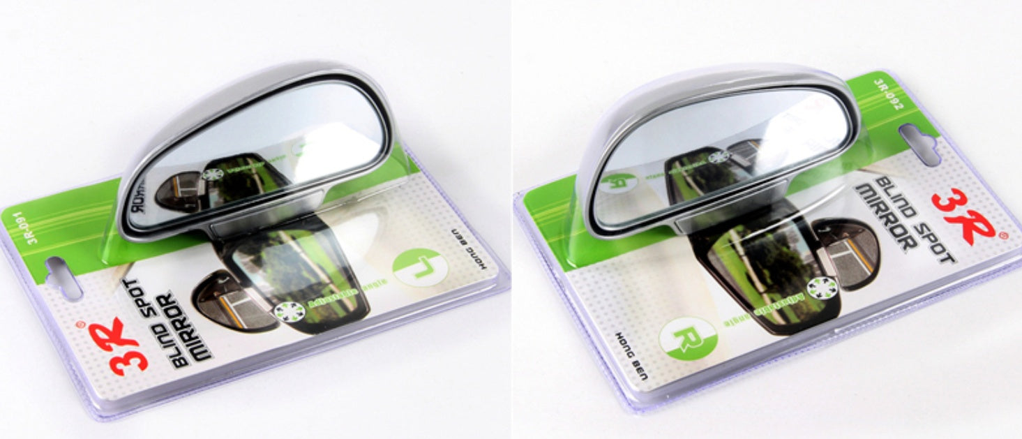 Motors Fixer Car Blind Spot Mirror – 360° Adjustable Rearview Safety Mirror with Strong 3M Adhesive