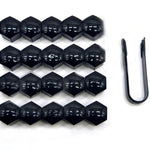 17mm Car Tire Screw Cap – Durable Nylon Wheel Bolt Cover | Anti-Rust Decorative Lug Nut Shell