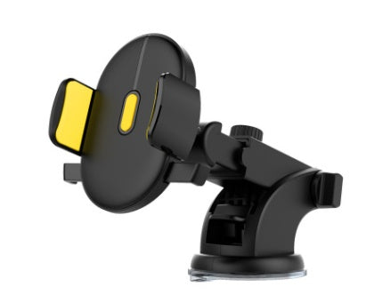 Motors Fixer Telescopic Car Phone Holder with Long Rod – 360° Rotation, Suction Cup Dashboard Mount for 3.5–7 inch Devices
