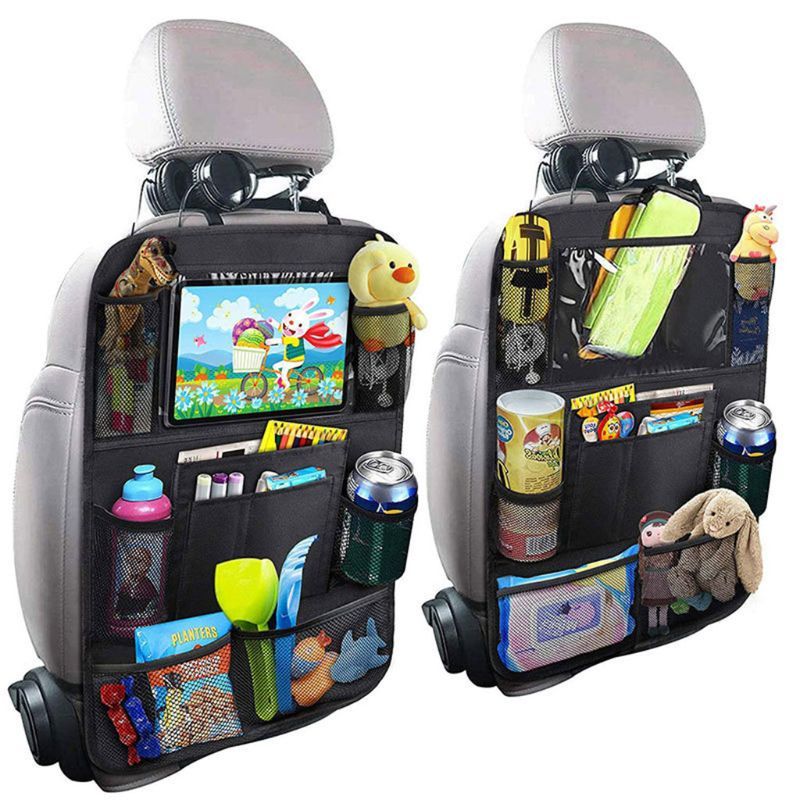 Car Storage Bag – Waterproof Back Seat Organizer Pocket | Durable Oxford Fabric, Universal Fit
