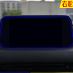 Motors Fixer TPU Car Interior Decoration Film – Transparent & Carbon Fiber Protective Stickers for Dash, Gear, Screen, and Buttons