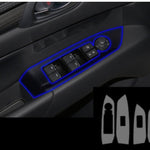 Motors Fixer TPU Car Interior Decoration Film – Transparent & Carbon Fiber Protective Stickers for Dash, Gear, Screen, and Buttons