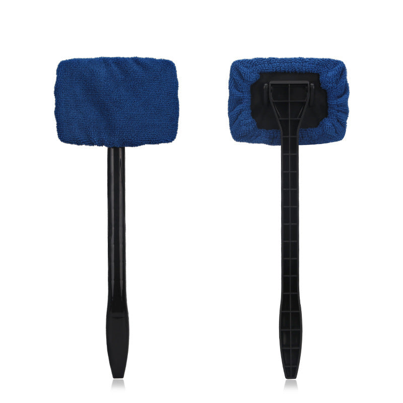 Motors Fixer Car Window Cleaner Brush Kit – Microfiber Windshield Wiper Glass Cleaning Tool with Long Handle