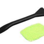 Motors Fixer Car Window Cleaner Brush Kit – Microfiber Windshield Wiper Glass Cleaning Tool with Long Handle