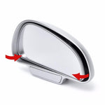 Motors Fixer Car Blind Spot Mirror – 360° Adjustable Rearview Safety Mirror with Strong 3M Adhesive