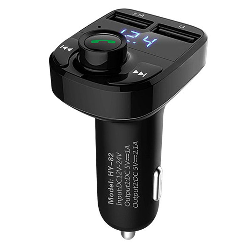 Motors Fixer Bluetooth Car MP3 FM Transmitter – Dual USB Charger, Handsfree Calling, 5V/4.1A Audio Adapter for All Cars