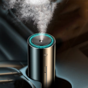 Car Diffuser Humidifier – USB Aromatherapy Air Purifier & Odor Eliminator for Car, Home & Office