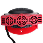 Motors Fixer Portable Car Windshield Defroster – 12V Heating & Cooling Fan | Fast Window Defogger with 150W Power