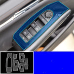 Motors Fixer TPU Car Interior Decoration Film – Transparent & Carbon Fiber Protective Stickers for Dash, Gear, Screen, and Buttons