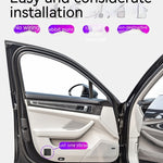 Wireless Door Sill Welcome Light – LED Car Atmosphere Projection Lamp | Easy Install, No Wiring Needed