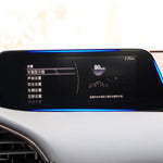 Motors Fixer TPU Car Interior Decoration Film – Transparent & Carbon Fiber Protective Stickers for Dash, Gear, Screen, and Buttons
