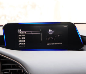 Motors Fixer TPU Car Interior Decoration Film – Transparent & Carbon Fiber Protective Stickers for Dash, Gear, Screen, and Buttons