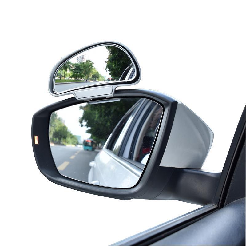 Motors Fixer Car Blind Spot Mirror – 360° Adjustable Rearview Safety Mirror with Strong 3M Adhesive