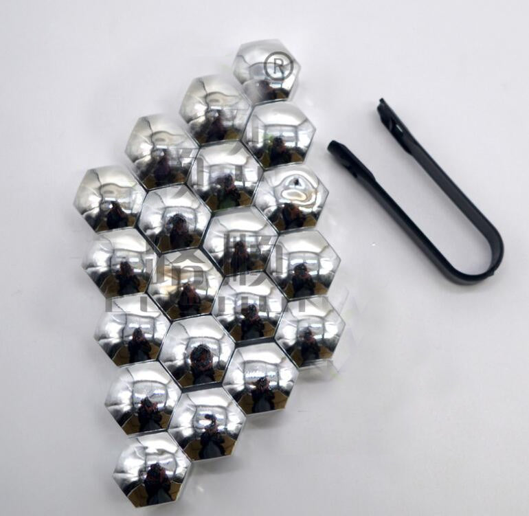 17mm Car Tire Screw Cap – Durable Nylon Wheel Bolt Cover | Anti-Rust Decorative Lug Nut Shell