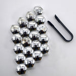 17mm Car Tire Screw Cap – Durable Nylon Wheel Bolt Cover | Anti-Rust Decorative Lug Nut Shell