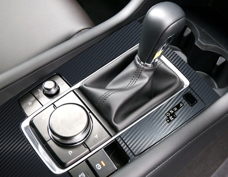 Motors Fixer TPU Car Interior Decoration Film – Transparent & Carbon Fiber Protective Stickers for Dash, Gear, Screen, and Buttons