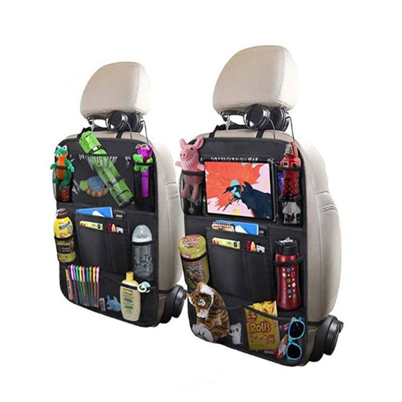 Car Storage Bag – Waterproof Back Seat Organizer Pocket | Durable Oxford Fabric, Universal Fit