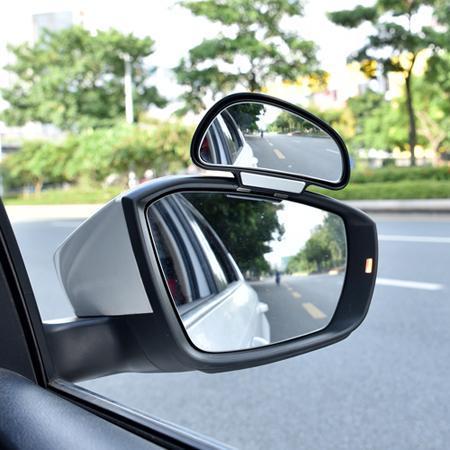 Motors Fixer Car Blind Spot Mirror – 360° Adjustable Rearview Safety Mirror with Strong 3M Adhesive