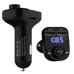Motors Fixer Bluetooth Car MP3 FM Transmitter – Dual USB Charger, Handsfree Calling, 5V/4.1A Audio Adapter for All Cars