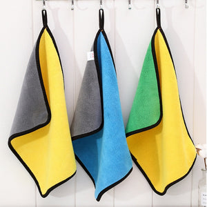 Motors Fixer Two-Color Double-Sided Car Wash Towel
