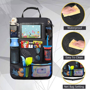 Car Storage Bag – Waterproof Back Seat Organizer Pocket | Durable Oxford Fabric, Universal Fit