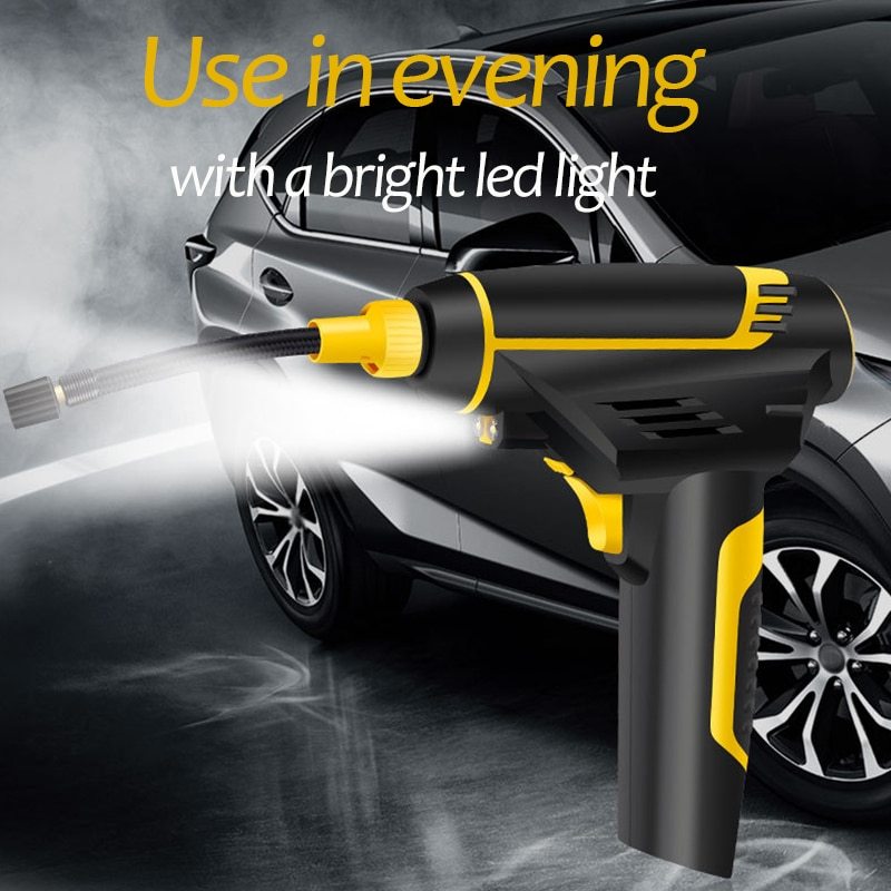Motors Fixer Automatic Portable Digital LED Car Air Compressor