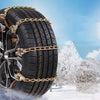 Motors Fixer Universal Car Snow Chain – Manganese Steel Anti-Slip Tire Chain for Snow, Ice & Mud