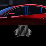 Motors Fixer TPU Car Interior Decoration Film – Transparent & Carbon Fiber Protective Stickers for Dash, Gear, Screen, and Buttons