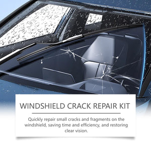 Motors Fixer Car Windshield Nano Repair Kit – 30ML Glass Crack Fix with UV Curing Resin