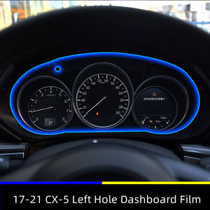 Motors Fixer TPU Car Interior Decoration Film – Transparent & Carbon Fiber Protective Stickers for Dash, Gear, Screen, and Buttons