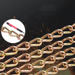 Motors Fixer Universal Car Snow Chain – Manganese Steel Anti-Slip Tire Chain for Snow, Ice & Mud