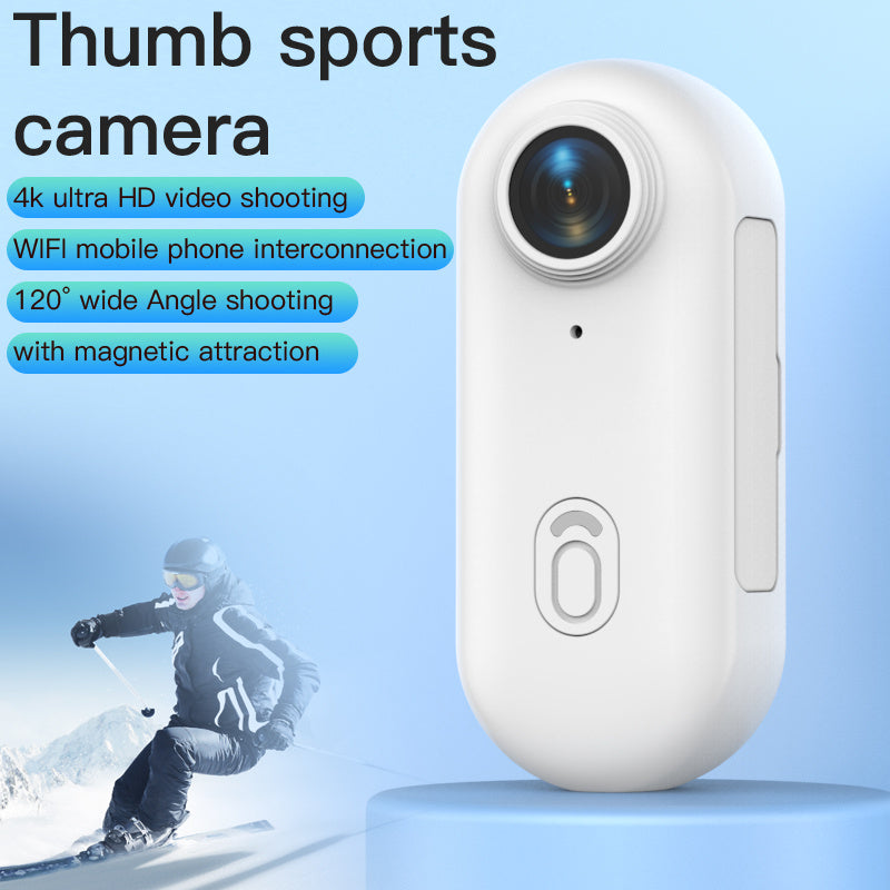 Motors Fixer 4K Outdoor Sports Camera – Mini Helmet Bike Action Cam with Waterproof Case & Accessories