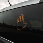 Motors Fixer Funny LED Gesture Car Light – Remote-Controlled Finger Sign Lamp with 3 Modes