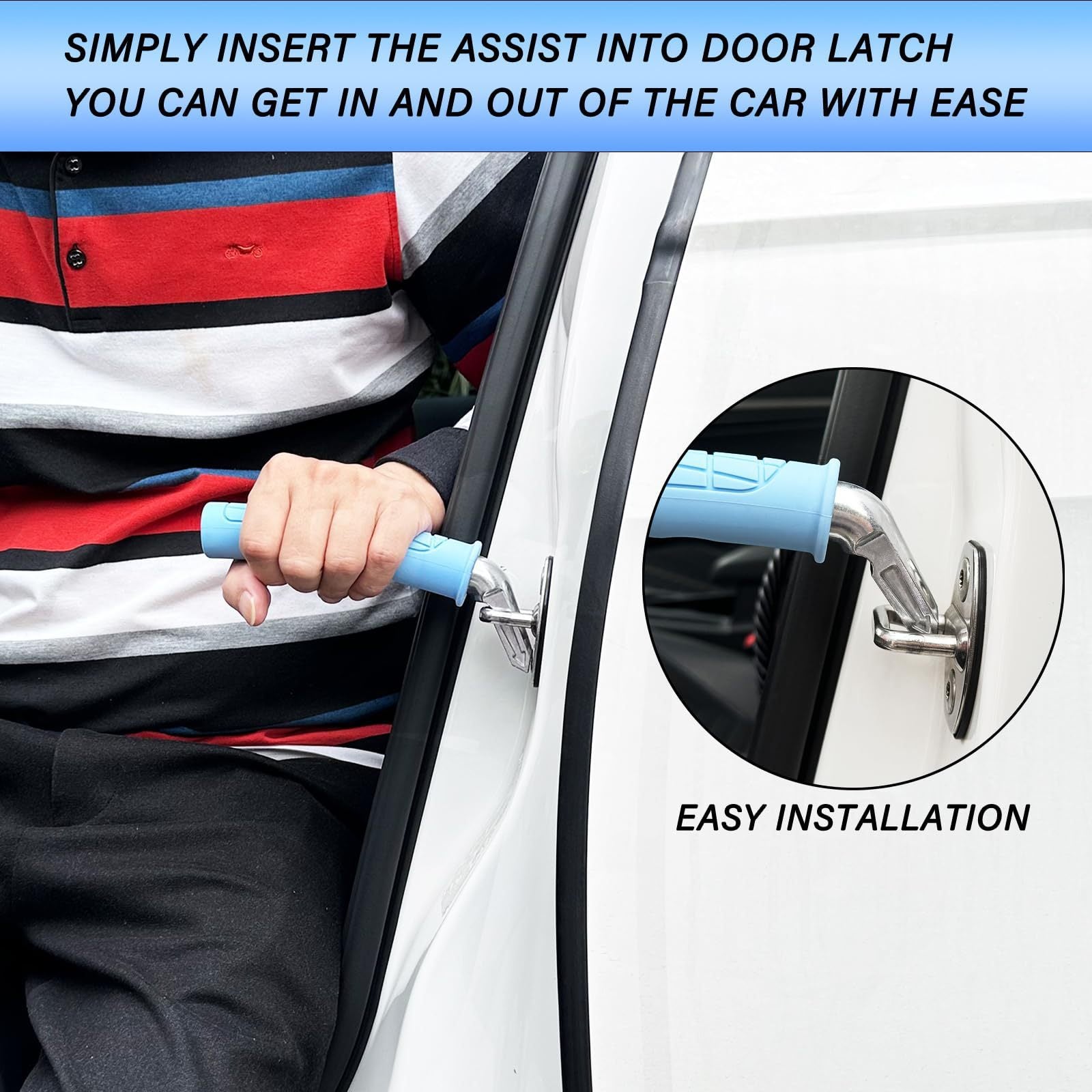 Motors Fixer Portable Vehicle Support Handle – Car Door Assist Tool for Elderly & Injured