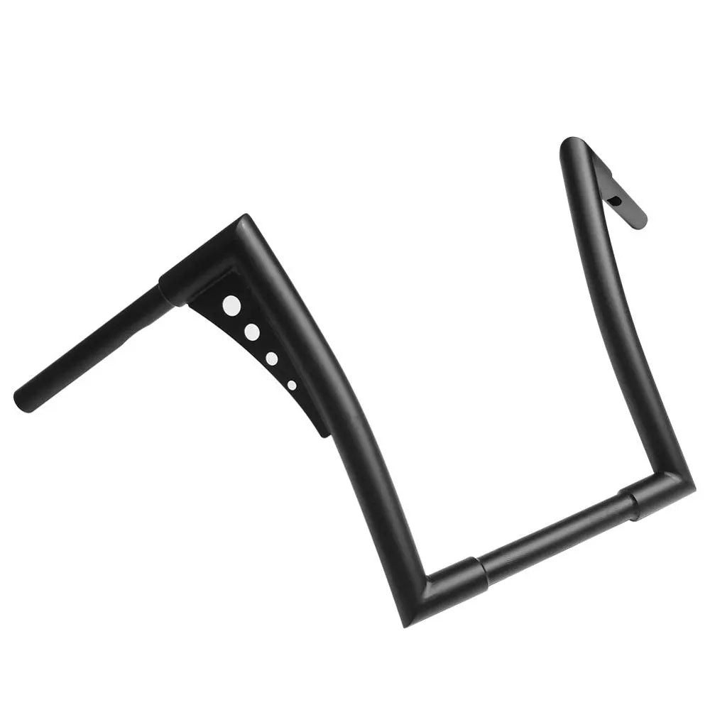 Motors Fixer Motorcycle Accessories Glide Modified High Handlebars – 10/12/14/16 Inch Black Metal