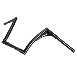 Motors Fixer Motorcycle Accessories Glide Modified High Handlebars – 10/12/14/16 Inch Black Metal